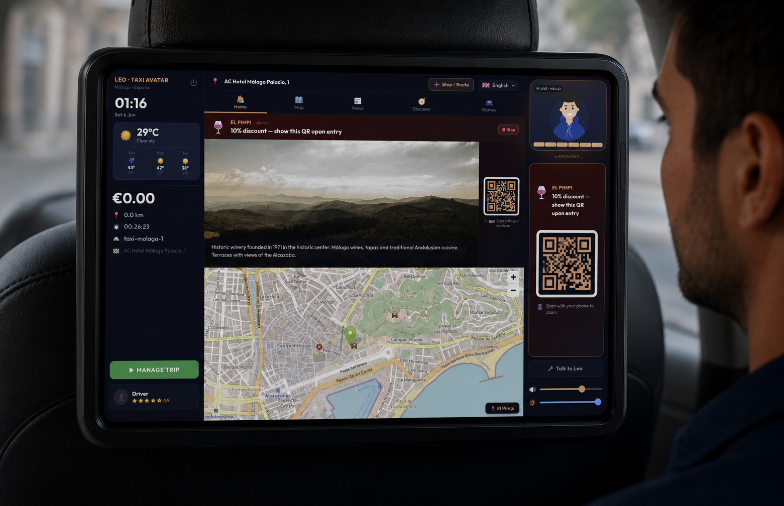 Personalized recommendations based on interest and location